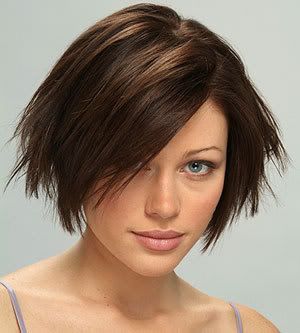 short haircuts to make face look thinner