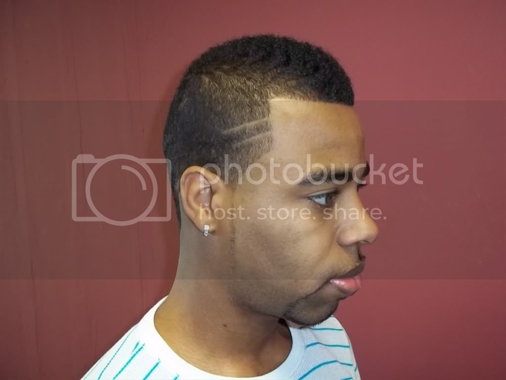 black haircuts for men