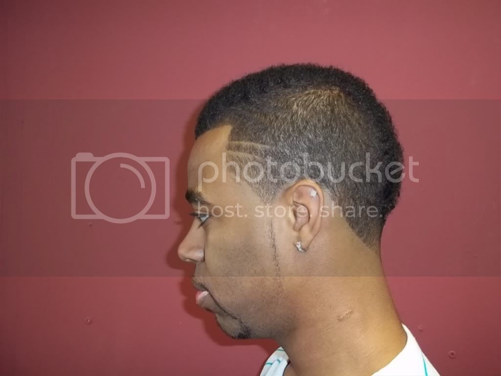 black men haircuts temp fade